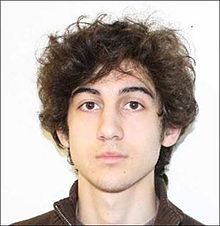 The mugshot of Dzhokar Tsarnaev moments after he was apprehended. (Photo via WWW.Foxnews.com)